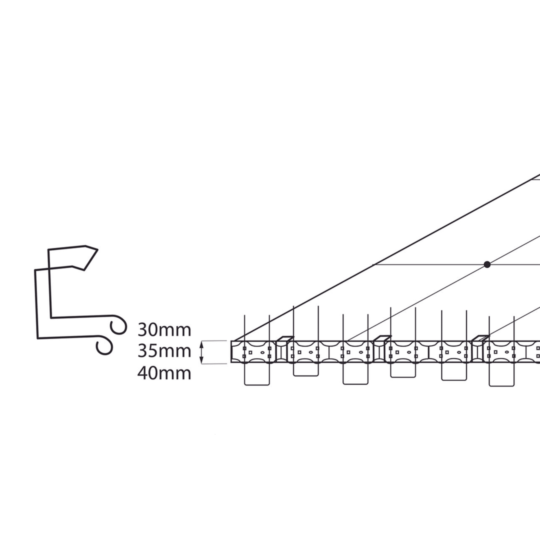 Clips para Pinchos Anti Aves Placas Solares 30 unidades