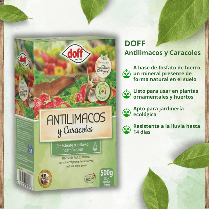 Antilimacos, caracoles y babosas - DOFF