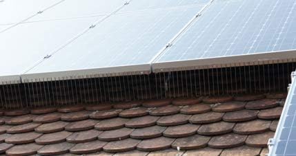 Pinchos Placa Solar - Anti Anidamiento (Bajo Placa) Base metálica