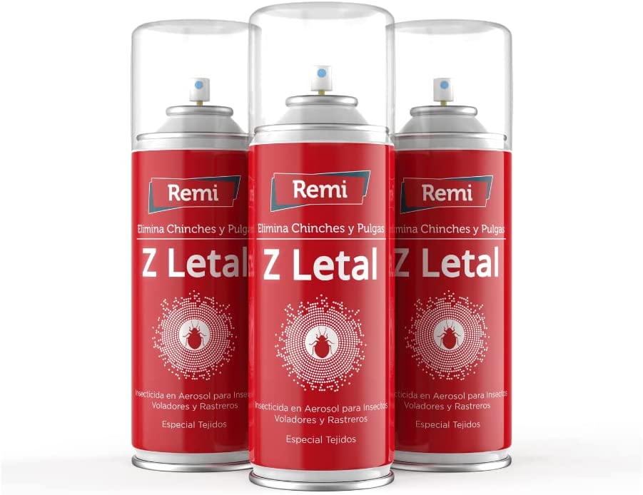 Remi - Insecticida Anti Chinches Ácaros Pulgas 400ml