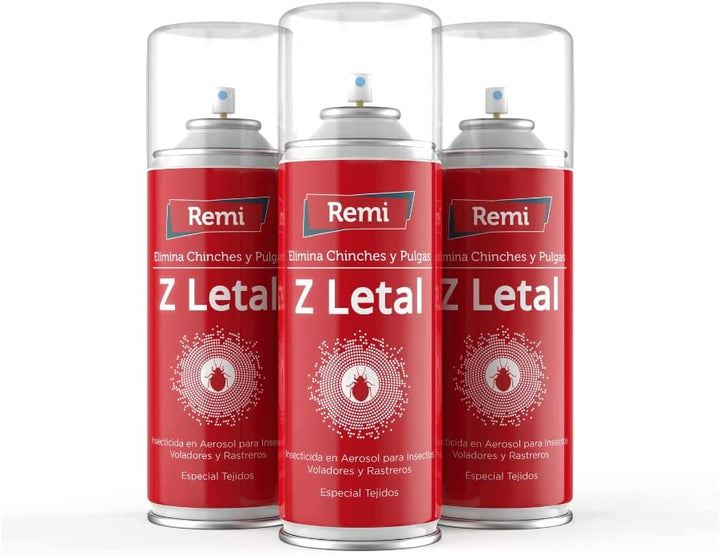 Remi - Insecticida Anti Chinches Ácaros Pulgas 400ml