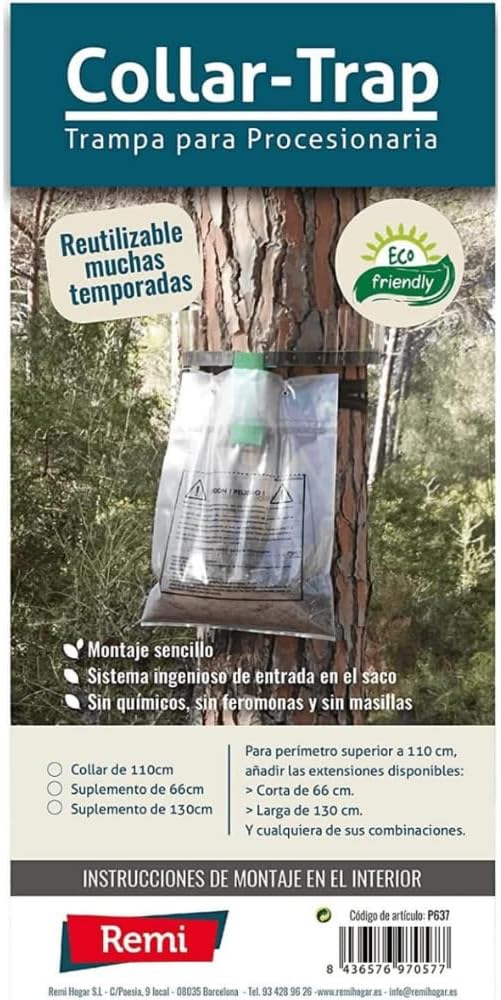 Procerex - Kit Pro 10 Collares Procesionaria - Collar Trampa