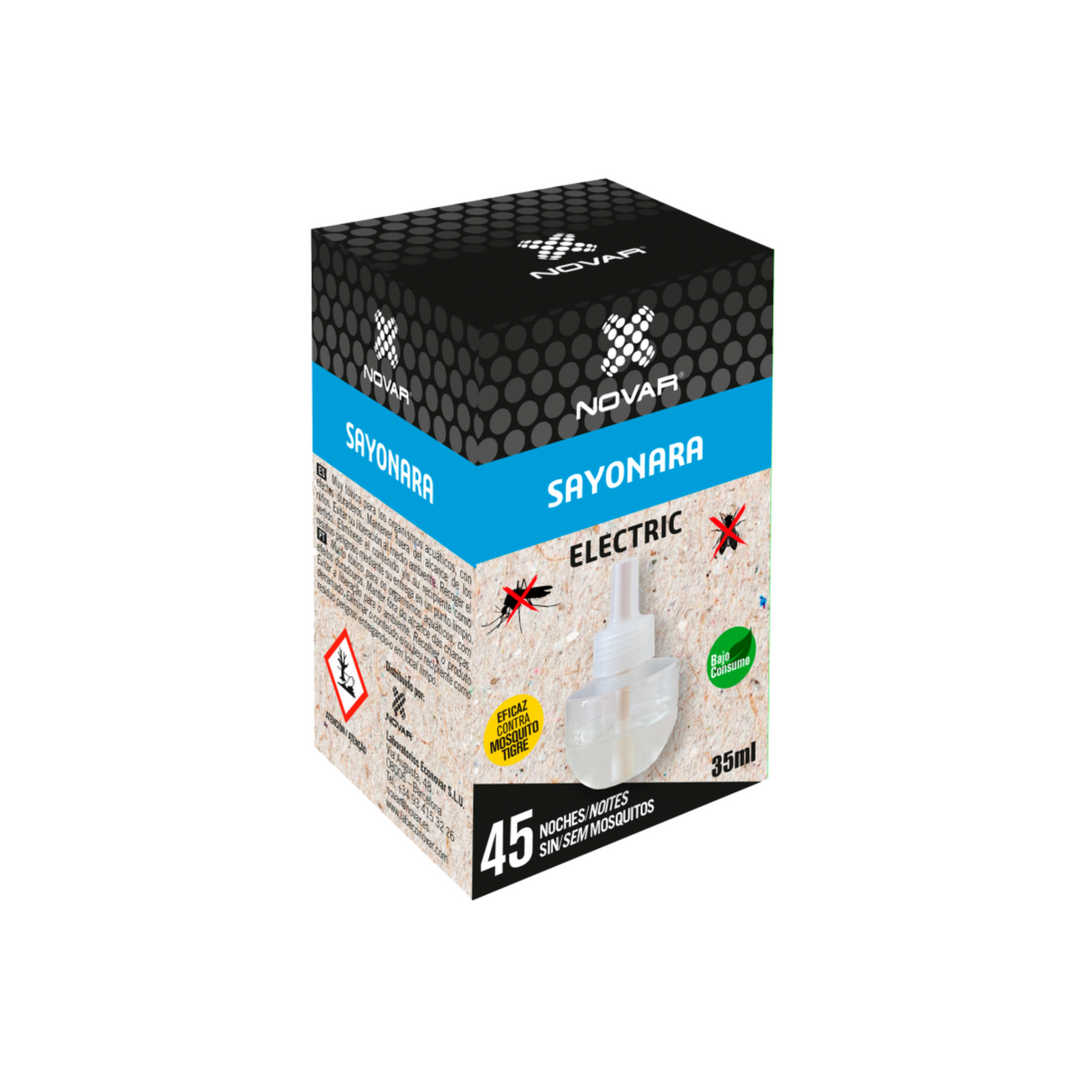 Novar - Insecticida Eléctrico mosquitos Sayonara