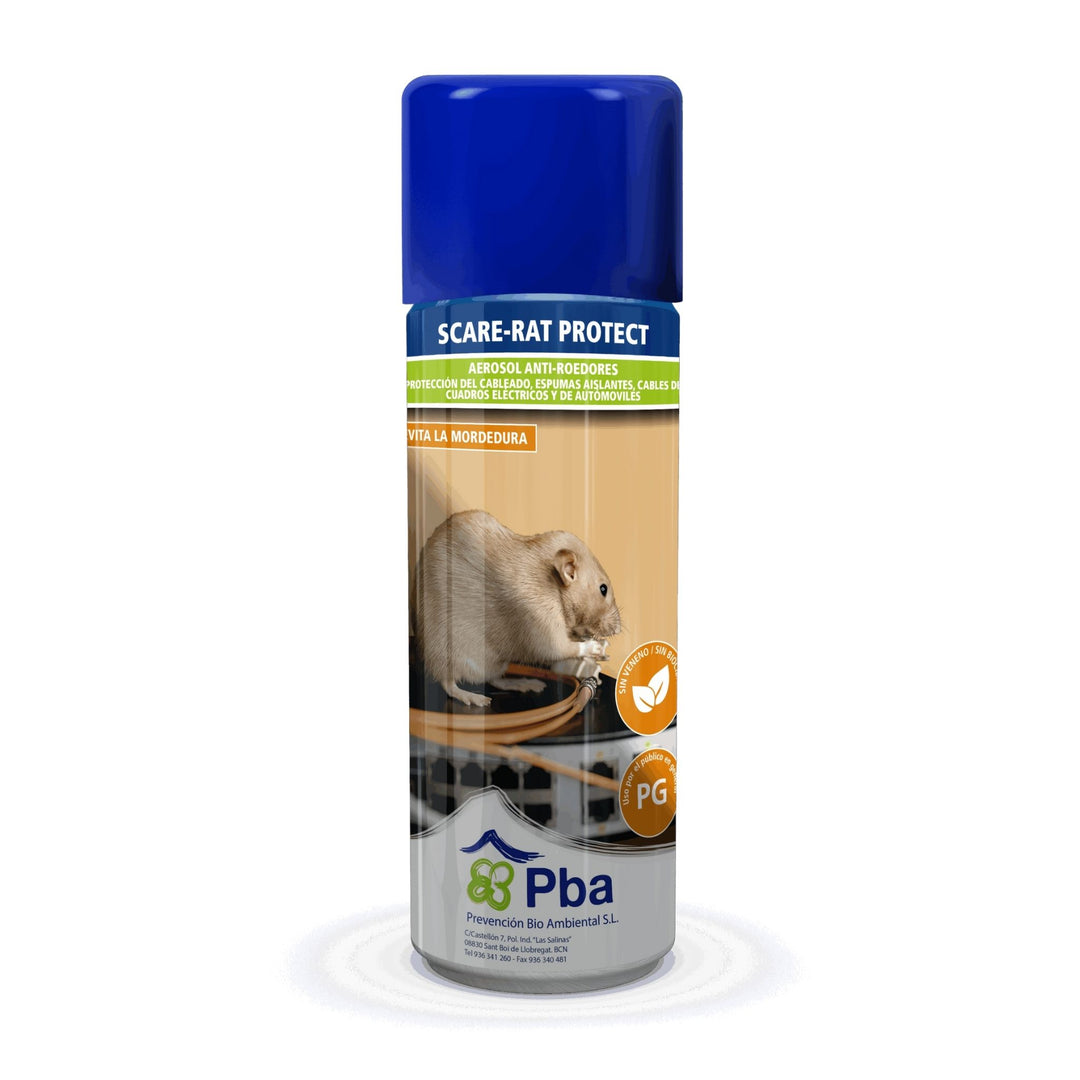 Scare-Rat Protect 500 ml – Aerosol Antiroedores Protección de Cables y Materiales