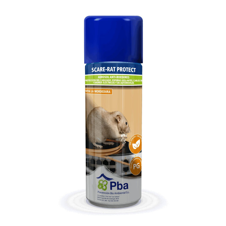 Scare-Rat Protect 500 ml – Aerosol Antiroedores Protección de Cables y Materiales