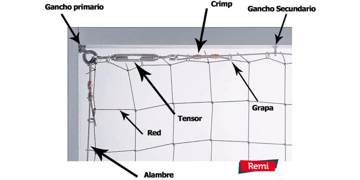 Remi - Red Anti Palomas | Red Para Palomas | Malla