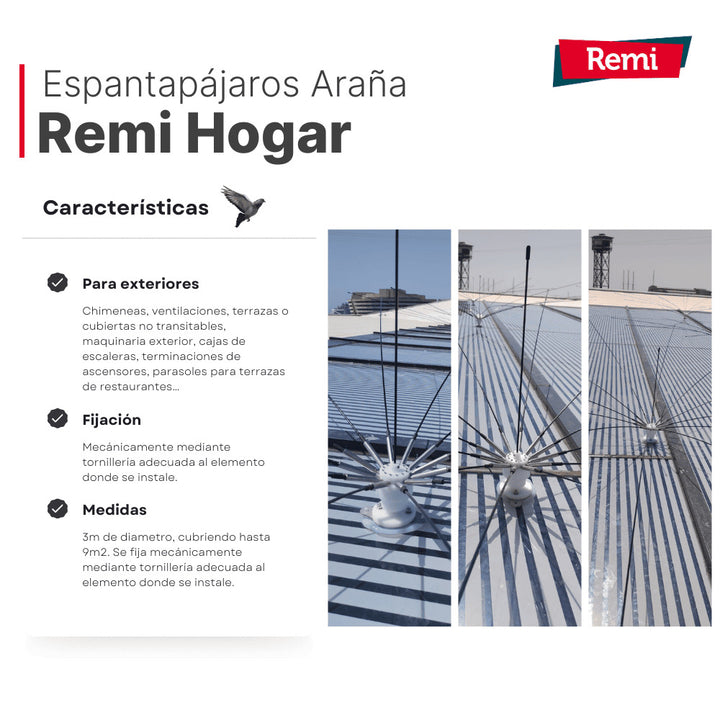 Remi - Eolo Araña Espantapájaros