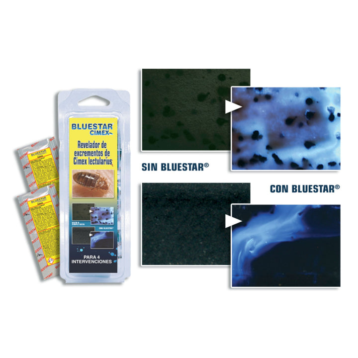 Bluestar Cimex – Detector de Chinches Reacción Luminosa con Hemoglobina