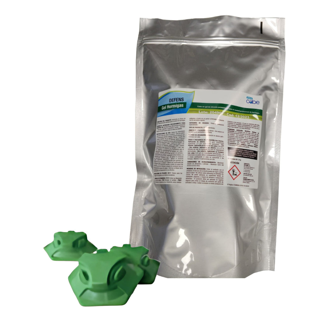 Defens Gel Hormigas – Pack 20 Unidades con Cebo Insecticida