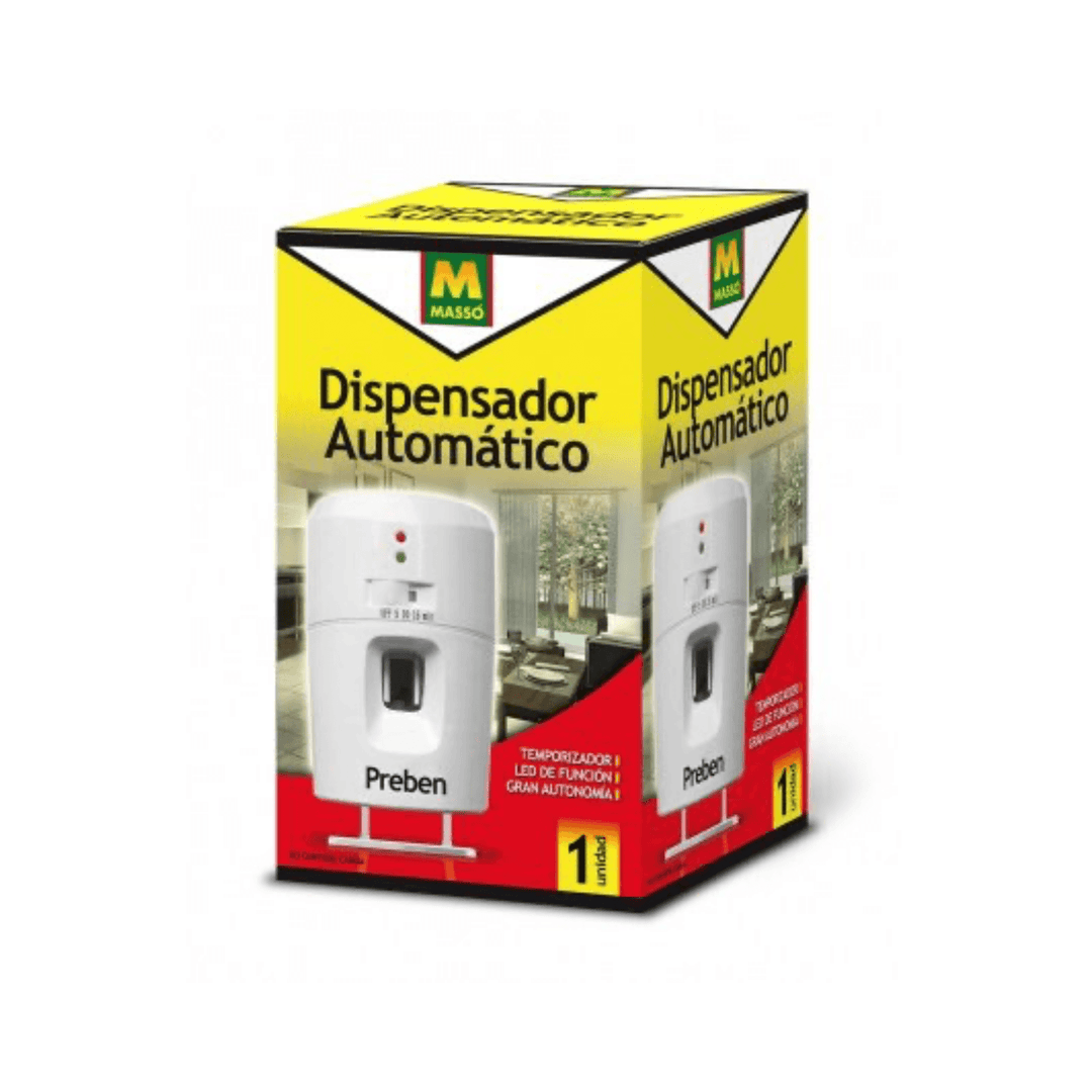 Masso - Pack Preben Massomatic Natural insectos voladores dispensador con descarga