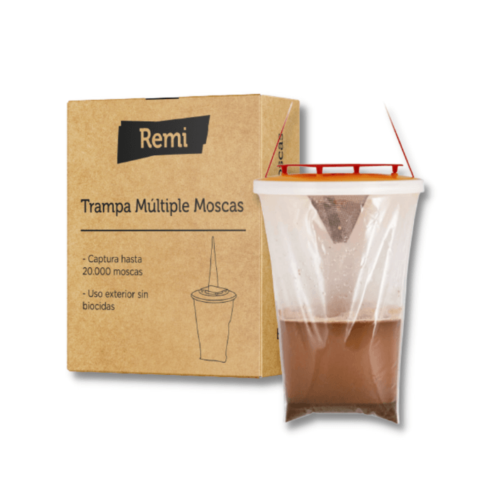Trampa Múltiple Moscas Casa y jardín Remi