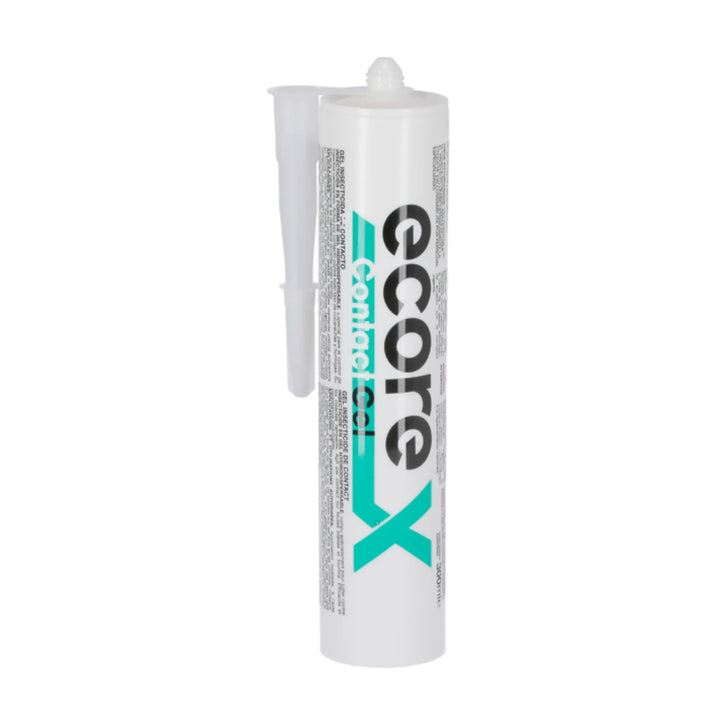 Ecorex Contact Gel - Gel insecticida de contacto para rastreros 300 ml con boquilla aplicadora