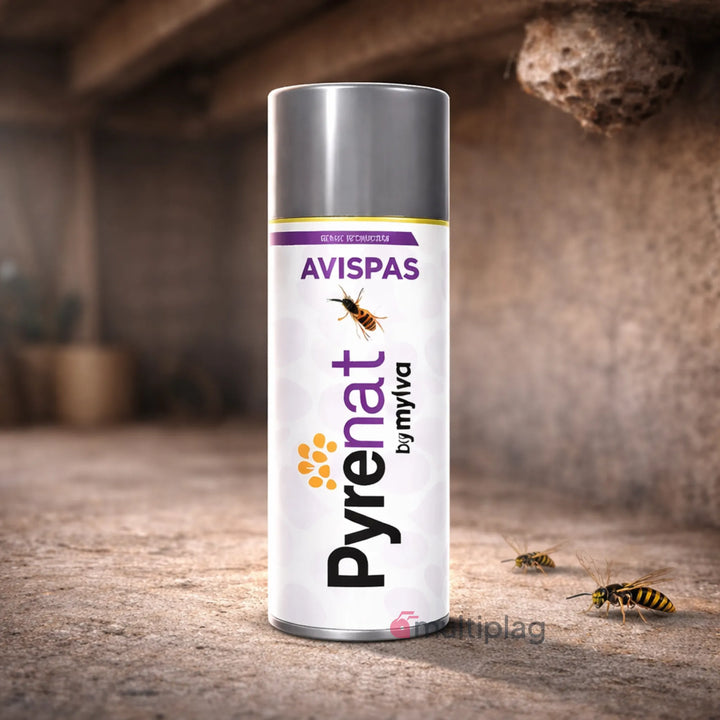 Pyrenat - Insecticida Avispas aerosol 600 ml eliminar avisperos