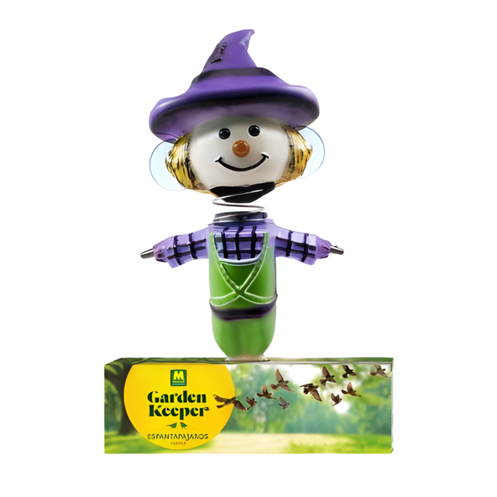Preben - Espantapájaros Duende para ahuyentar aves en jardín y huerto