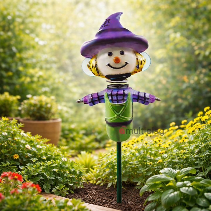 Preben - Espantapájaros Duende para ahuyentar aves en jardín y huerto