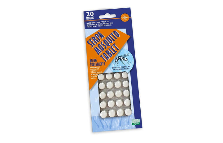 Serpa Mosquito Tablet Sayonara - Larvicida mosquitos 20 comprimidos