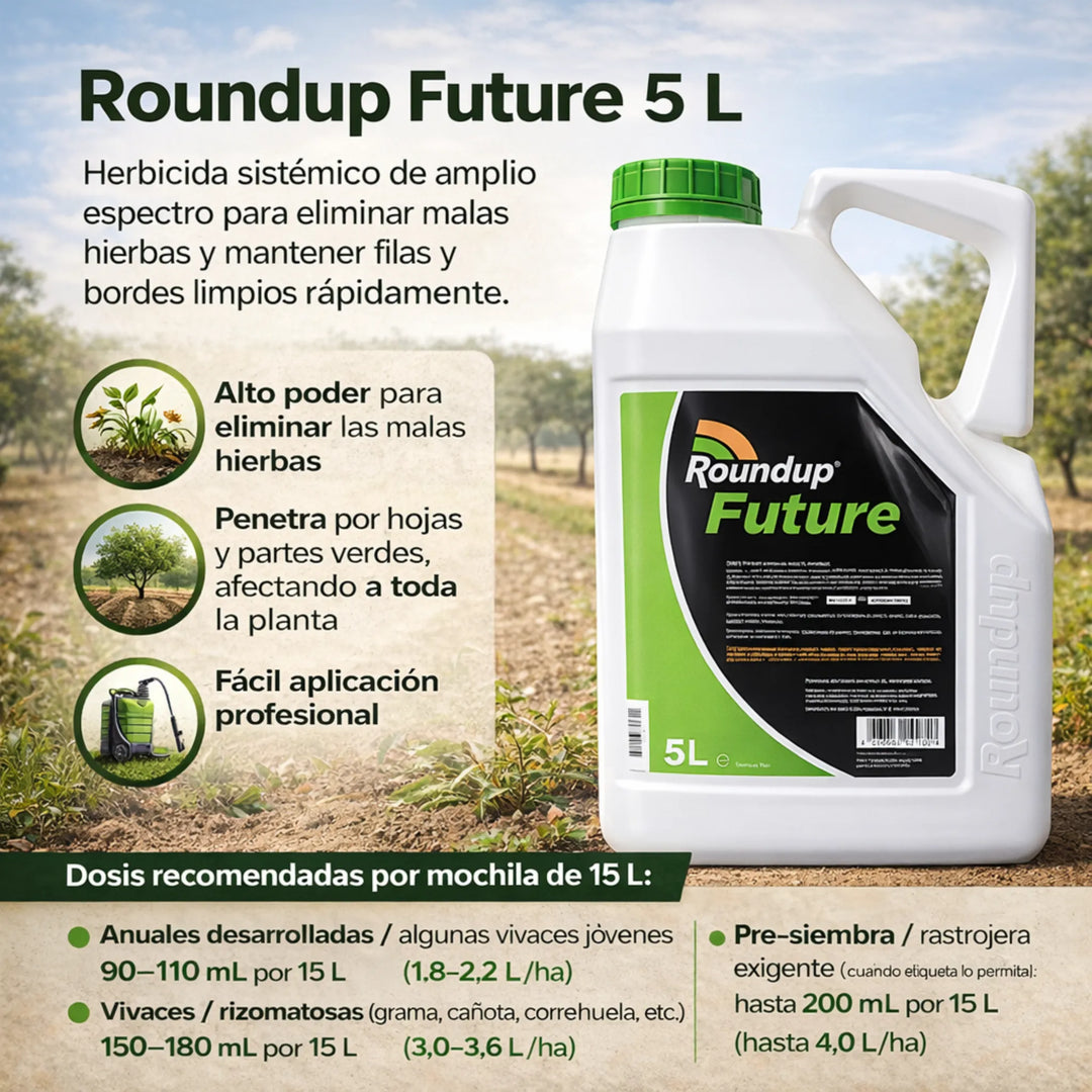 Roundup Future Herbicida Glifosato 5L
