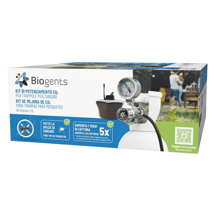 BG-Booster CO₂ para Trampa BG-Mosquitaire – Potenciador de Captura de Mosquitos