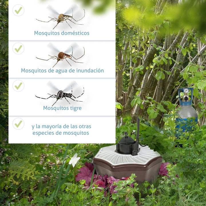 BG-Booster CO₂ para Trampa BG-Mosquitaire – Potenciador de Captura de Mosquitos