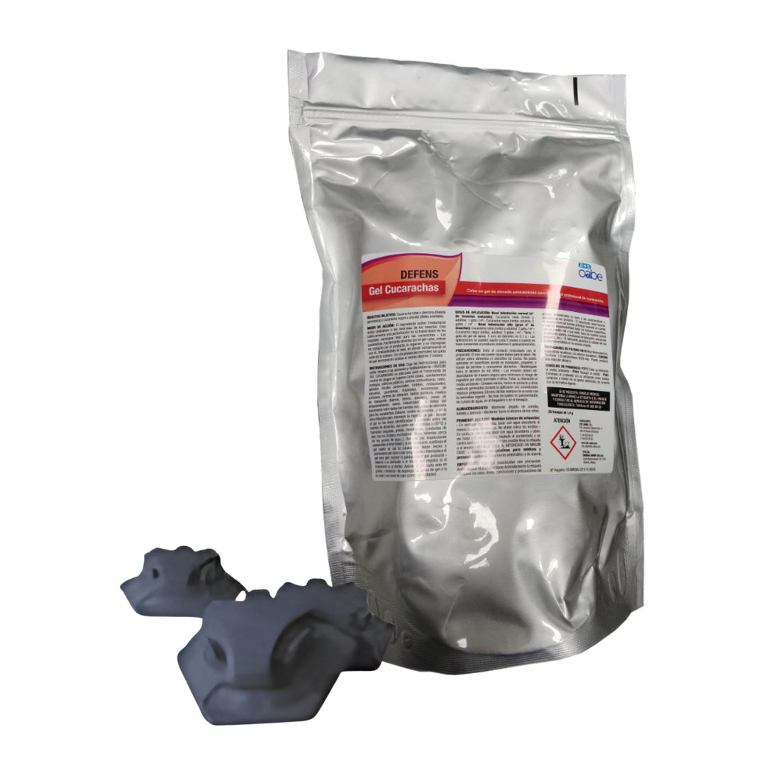 Defens Gel Cucarachas – Pack 20 Unidades con Cebo Insecticida
