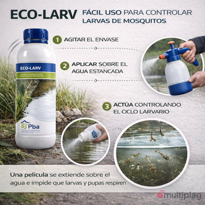 Eco-Larv Larvicida mosquitos 1 litro