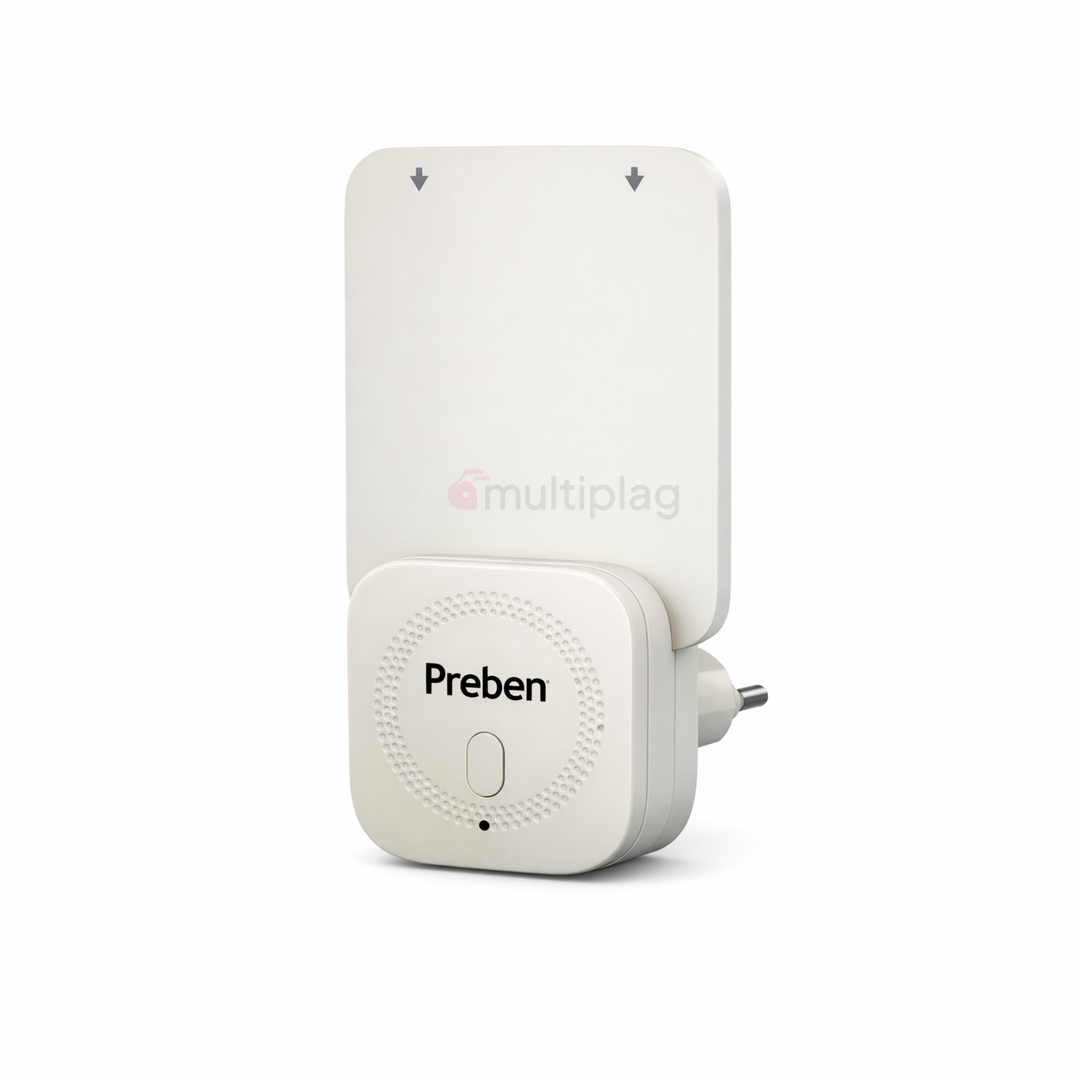 Enchufe antimosquitos adhesivo Preben con luz y placa adhesiva