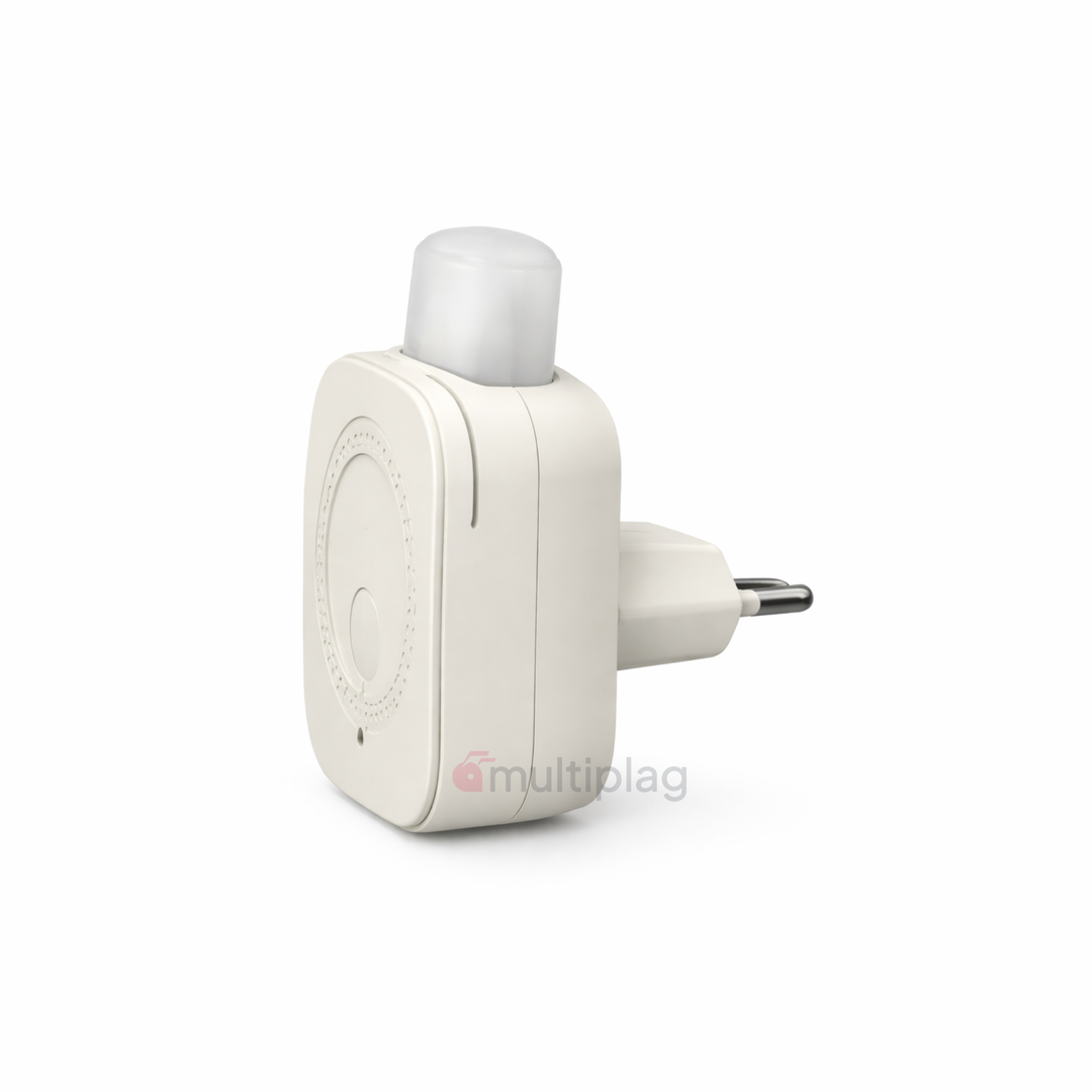 Enchufe antimosquitos adhesivo Preben con luz y placa adhesiva