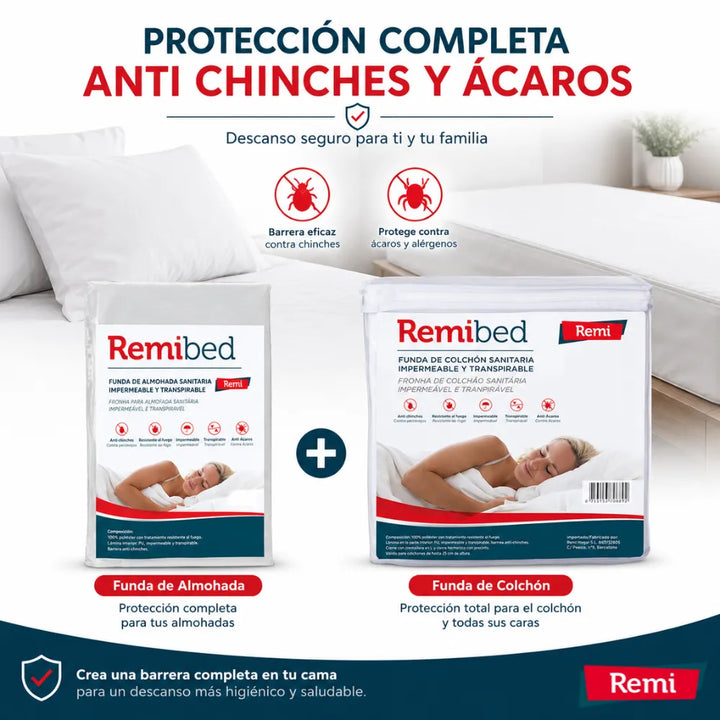 Funda Anti Chinches y ácaros para Somier