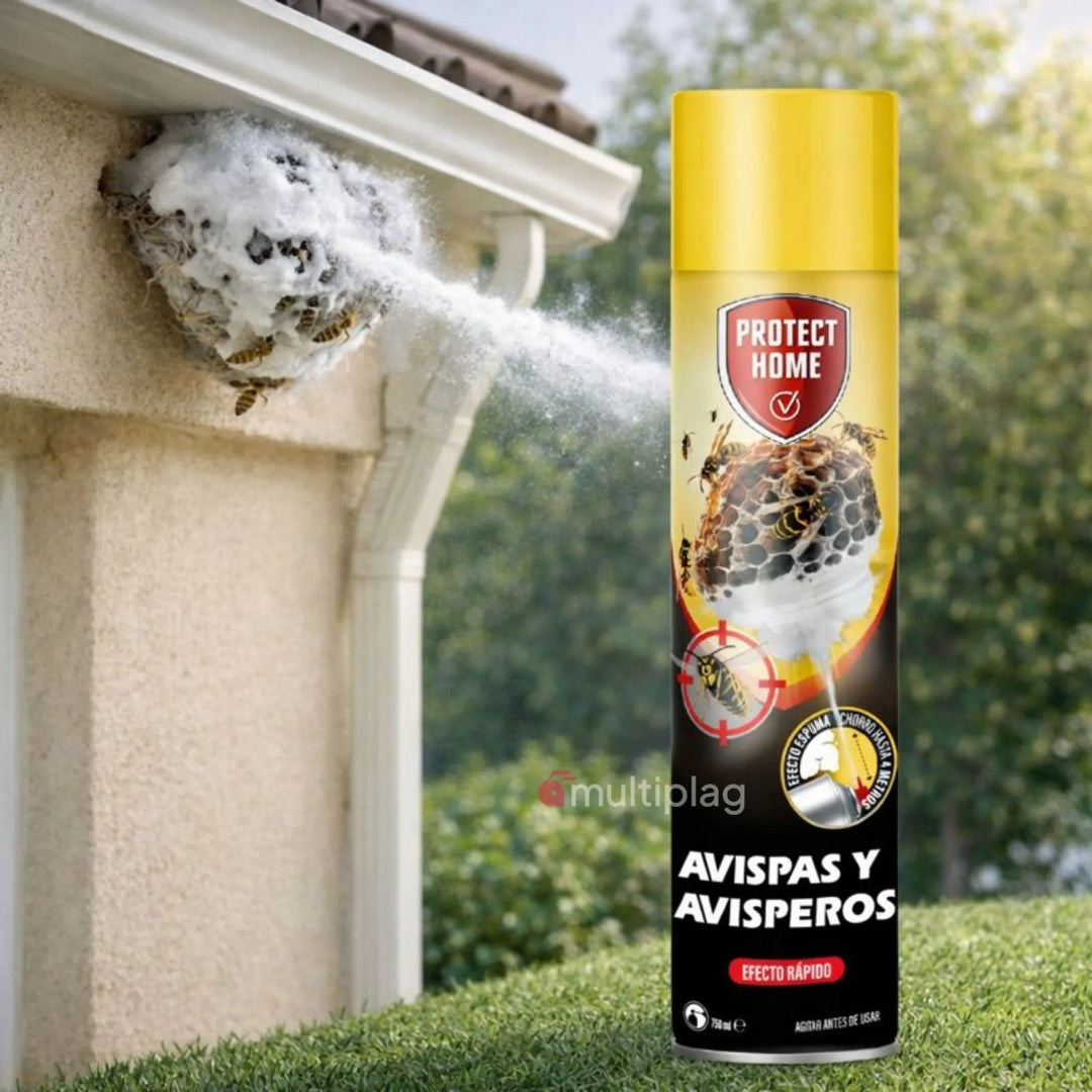 Protect Home - Insecticida Espuma Avispas de largo alcance