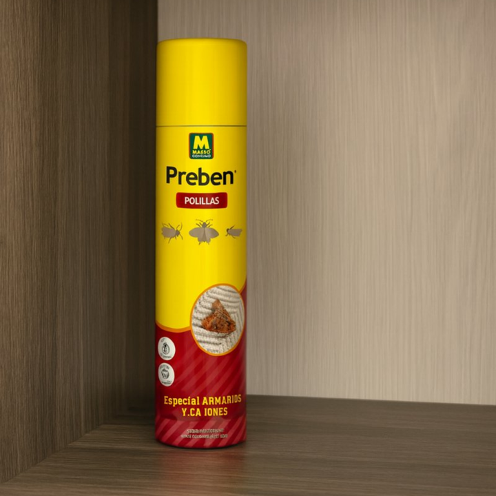 Spray anti polillas ropa Preben aroma manzana 300 ml