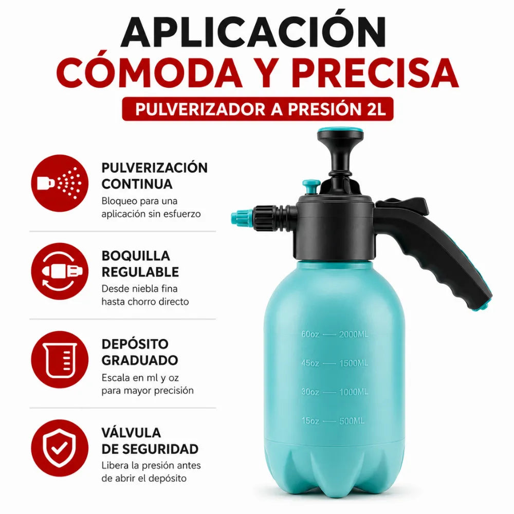 Insecticida concentrado de alto rendimiento con equipo de pulverización incluido