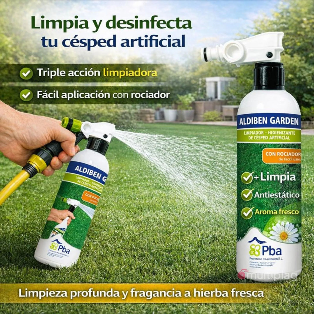 Aldiben Garden 500 ml - Limpiador para césped artificial