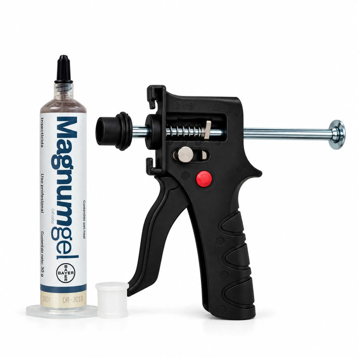 Gel Magnum Insecticida diseñado para ofrecer un control rápido y eficiente de las cucarachas, tanto ninfas como adultos. Con su fórmula, garantiza un tratamiento efectivo sin prolongar el proceso, proporcionándote un entorno libre de plagas en poco tiempo.