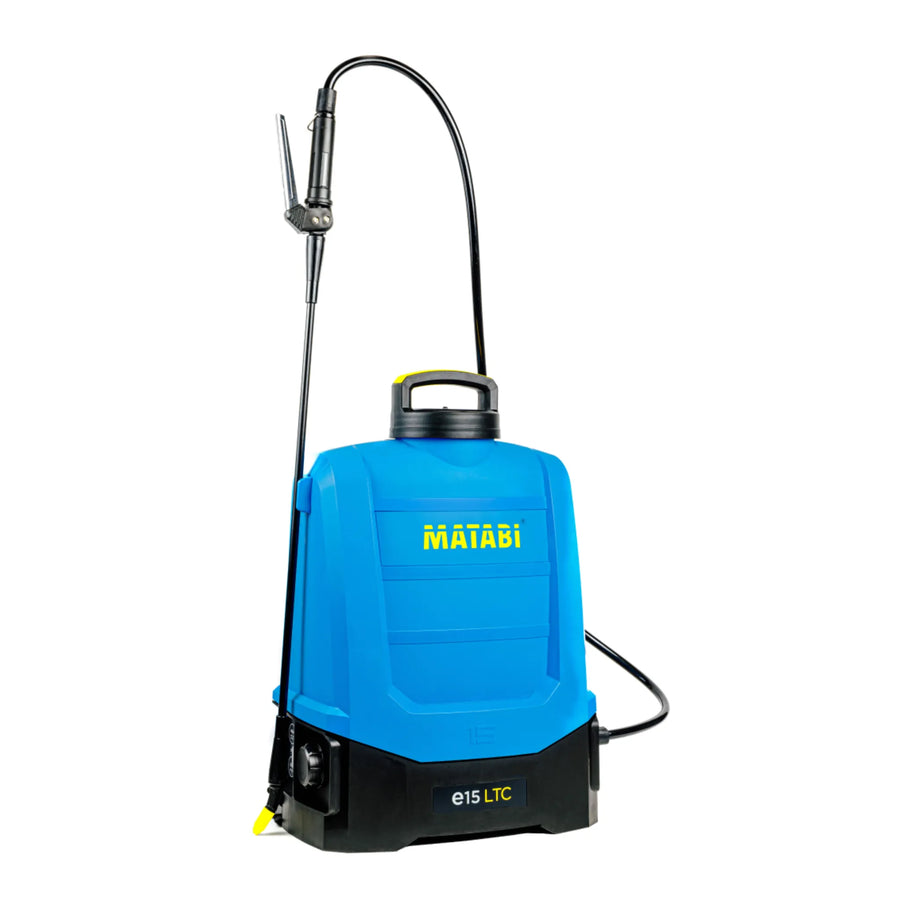 Matabi e15 LTC Pulverizador de mochila con modos HIGH / LOW y alta autonomía