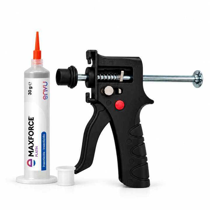Maxforce Platin es un gel insecticida para cucarachas y lepismas con clotianidina y perlas azules que atraen a las ninfas, favoreciendo el control de todo el ciclo de vida de las cucarachas.