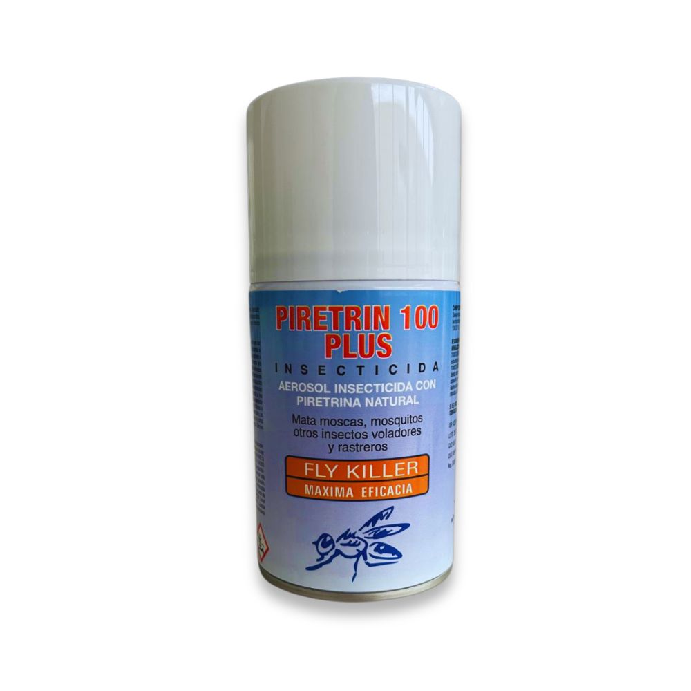 Piretrin 100 Plus - Insecticida Moscas, Mosquitos y voladores