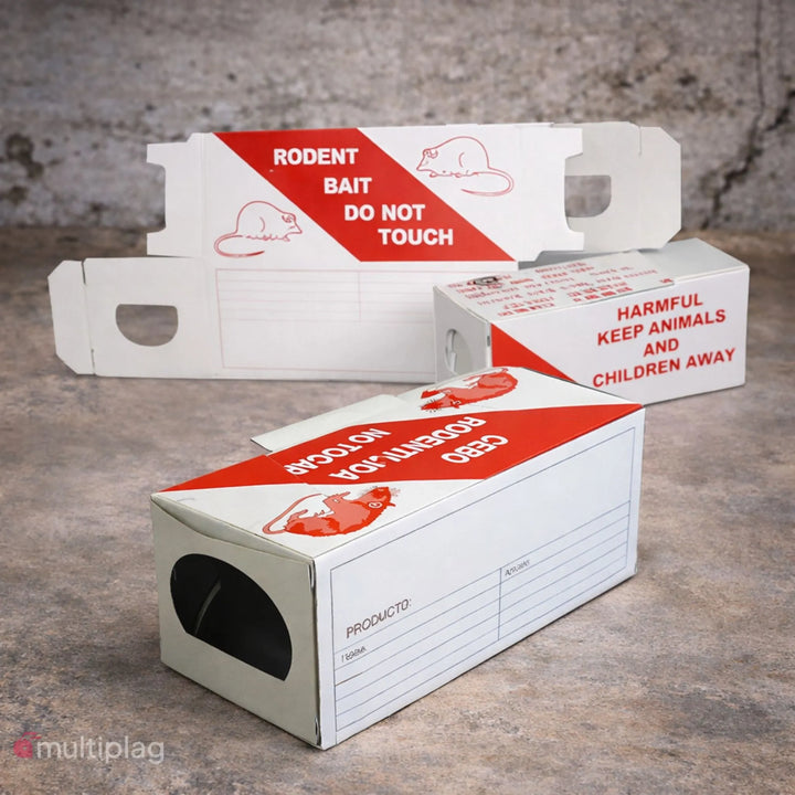 Portacebos para ratas y ratones resistente a la humedad