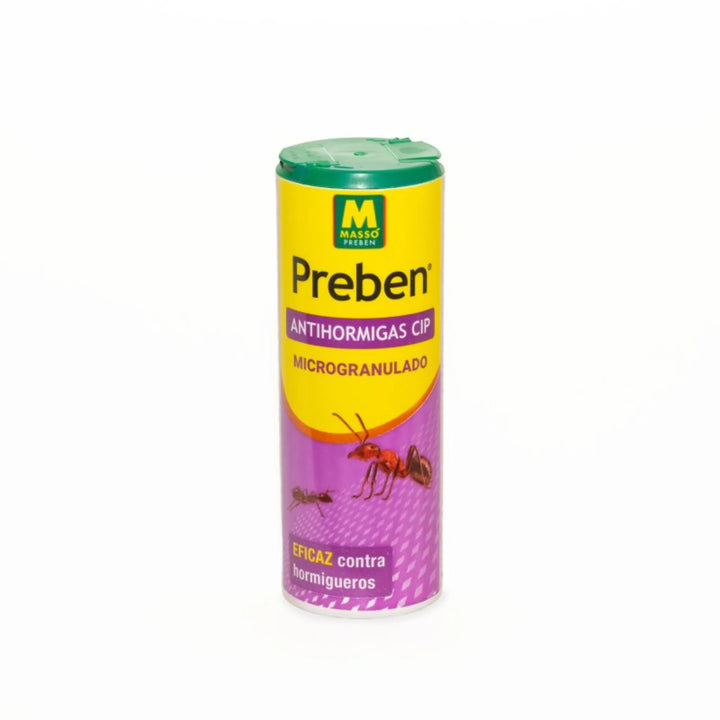 Microgranulado 500 g y 250 g especialmente preparados para el control de hormigas. De efecto inmediato y larga duración.