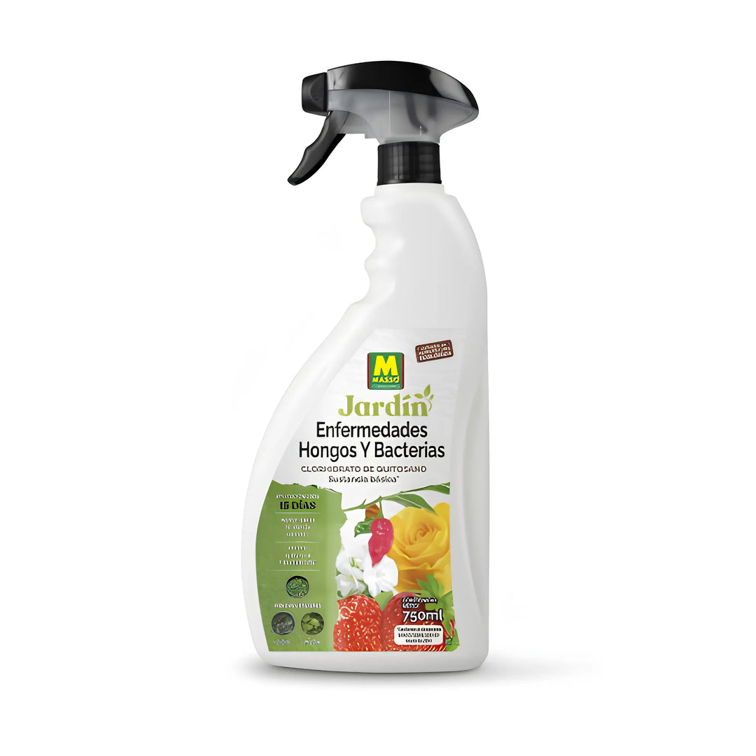 Solución lista para usar contra mildiu, roya y manchas foliares Massó jardín