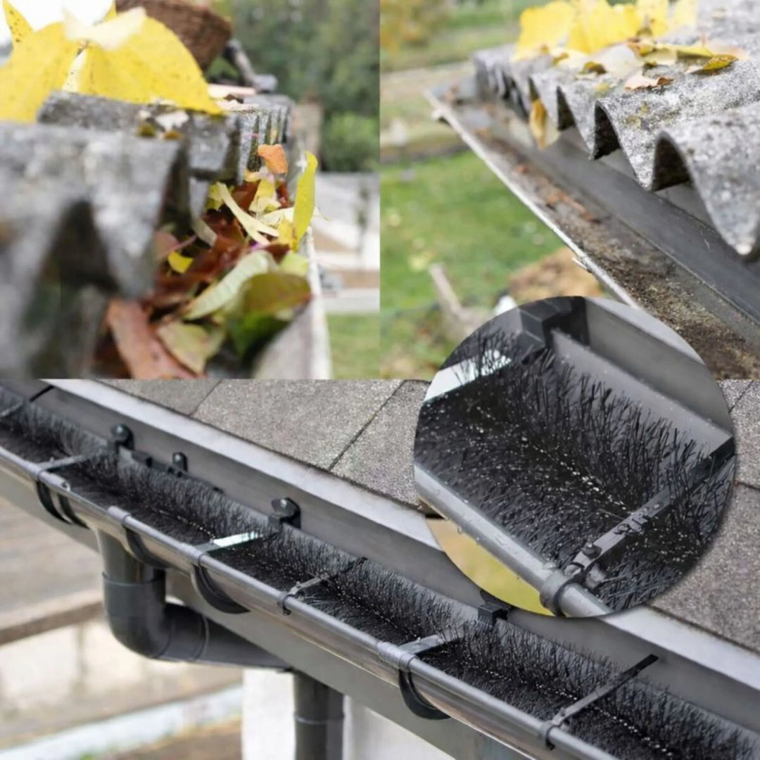 Protector de Canalones 3 m – Cepillo Espiral Flexible Antiobstrucciones