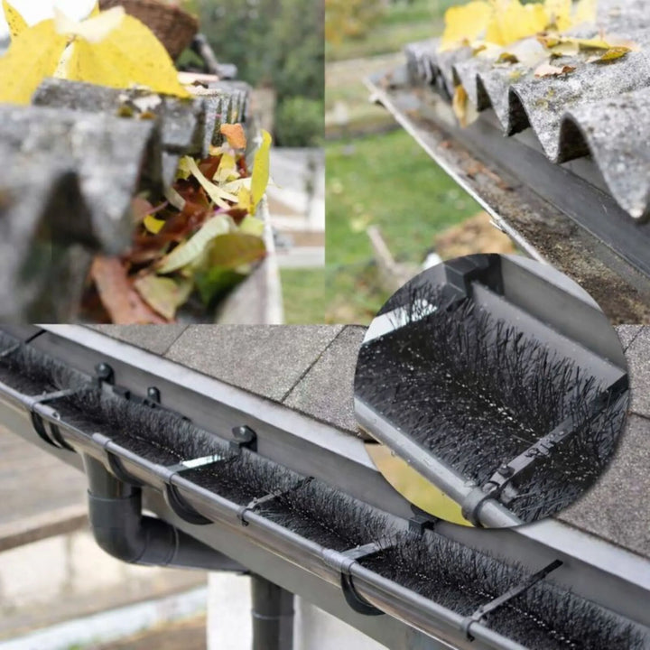 Protector de Canalones 3 m – Cepillo Espiral Flexible Antiobstrucciones