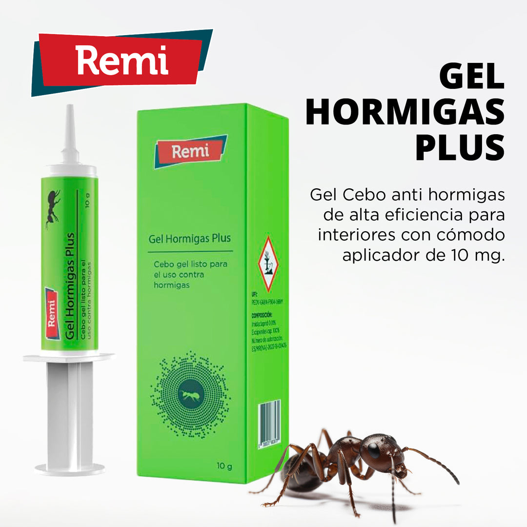 Remi - Gel Hormigas Plus | Insecticida para hormigas | Cebo