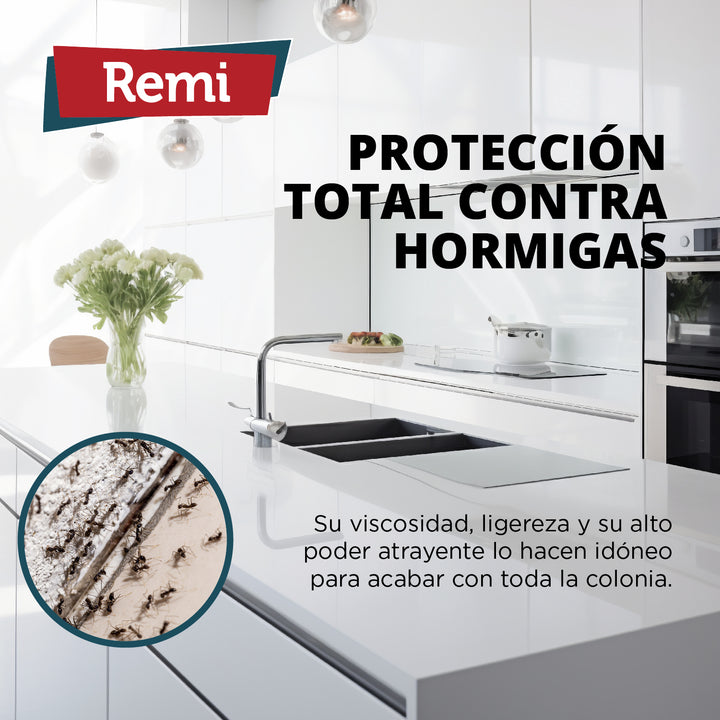 Remi - Gel Hormigas Plus | Insecticida para hormigas | Cebo