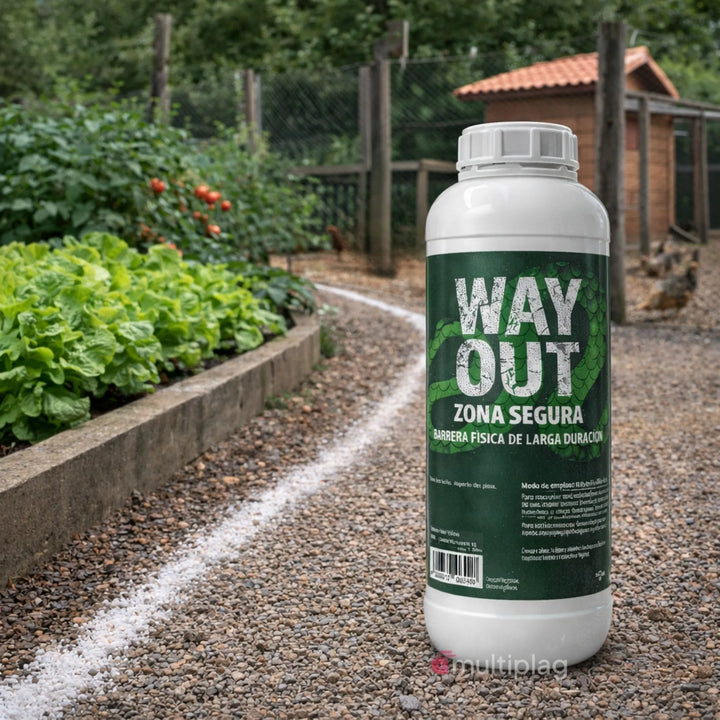 WayOut - Repelente para Serpientes y Reptiles 1 L granulado