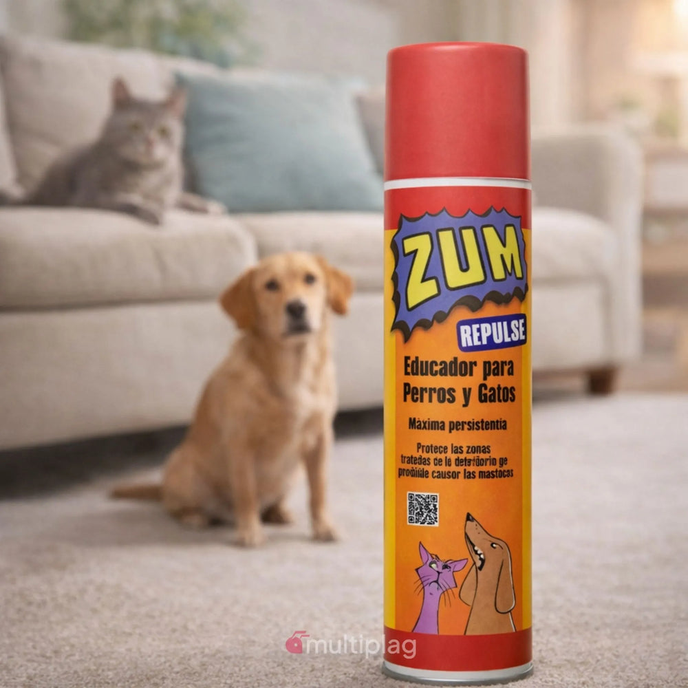 Zum Repulse - Spray Educador para Perros y Gatos Alta Persistencia