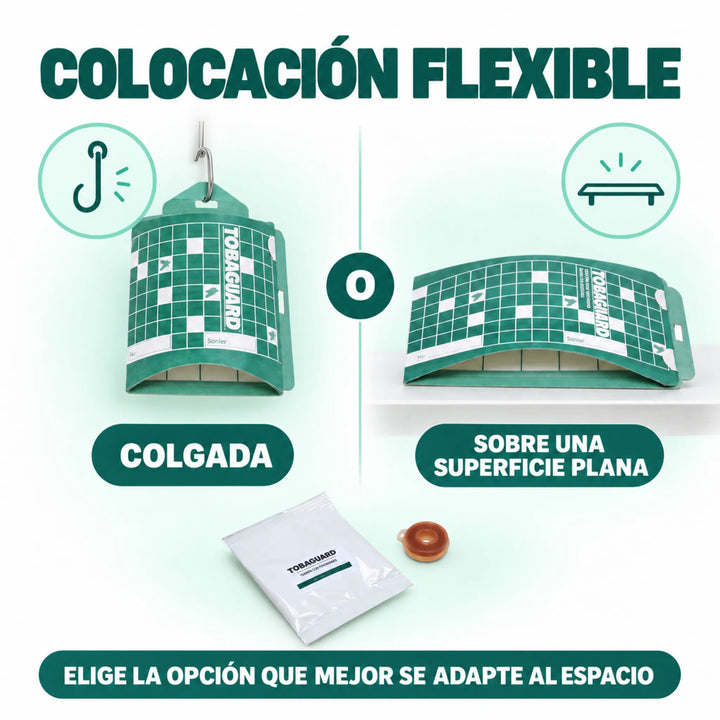 Tobaguard CB/EE 10 uds Trampa para Lasioderma serricorne y Ephestia elutella Plagas del Tabaco