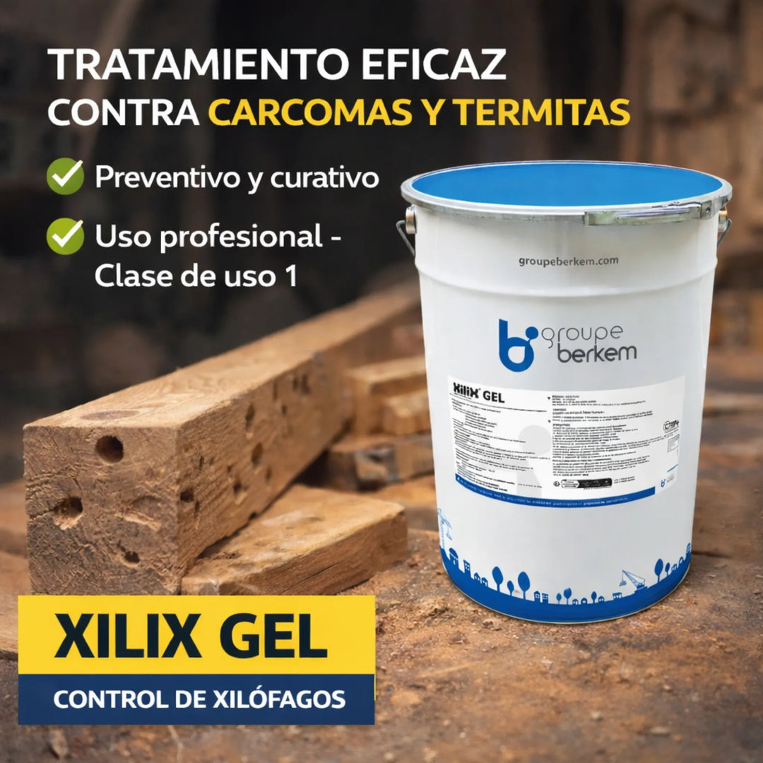 Protector madera Xilix Gel 20 litros tratamiento termita y carcoma