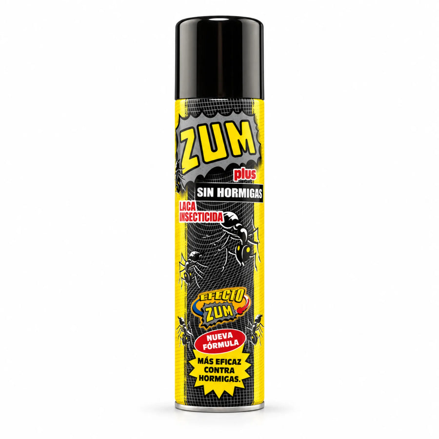 Spray Zum Plus Hormigas de 300 especial contra las hormigas. Con una sola aplicación elimina las hormigas de su hogar.
