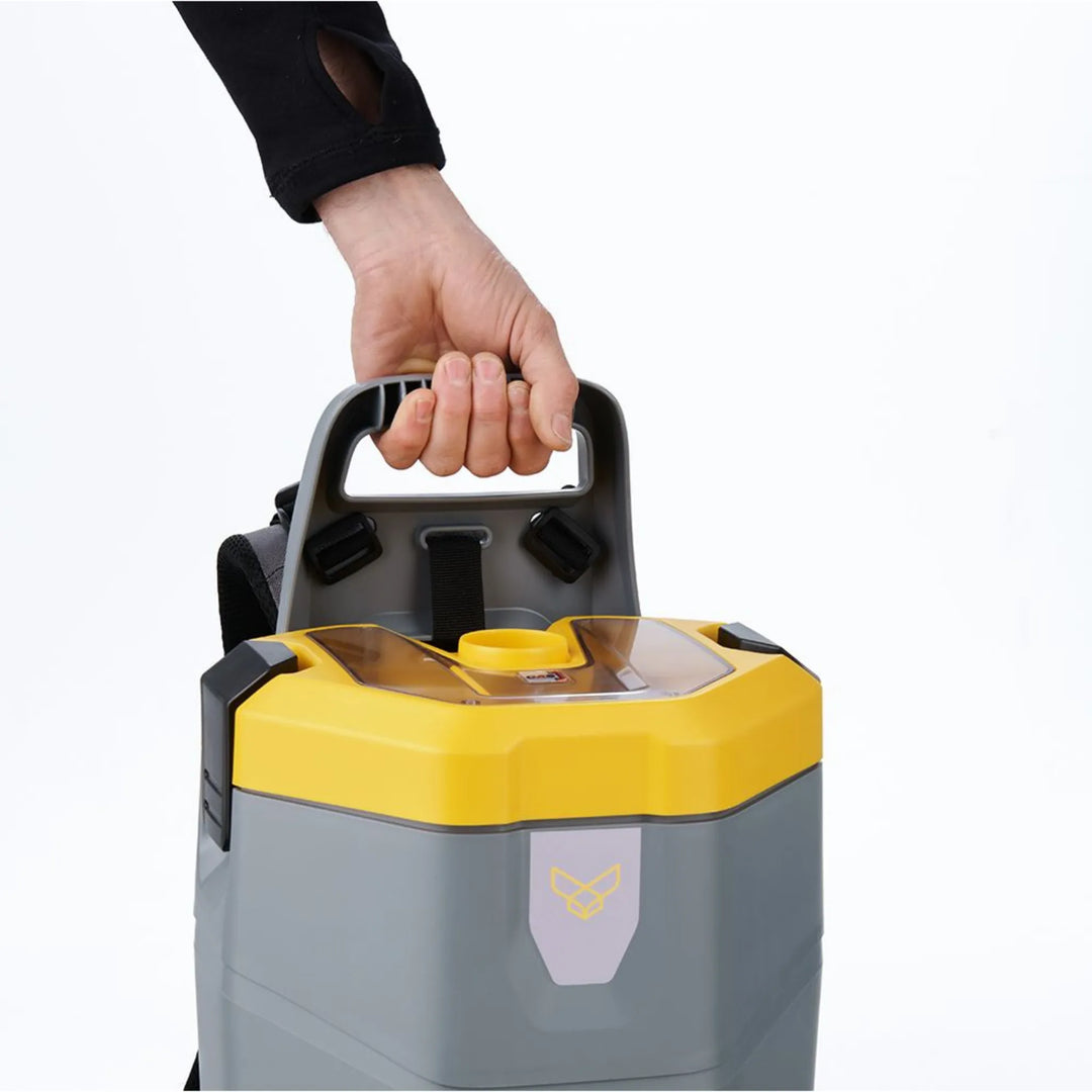 Aspirador mochila compacto para control de plagas y zonas de difícil acceso Ghibli Voyager 4 900W Profesional