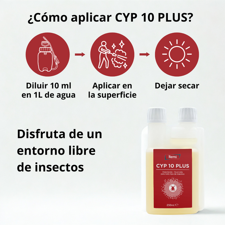 Remi - Insecticida Acaricida concentrado CYP 10 PLUS